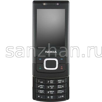 Nokia 6500 Slider Black оригинал REF